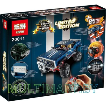Конструктор Lepin 20011 Монстр-трак 4х4 внедорожник-эксклюзив (1605 деталей)